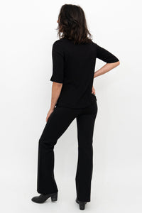 Daya Pant, Black, Modal
