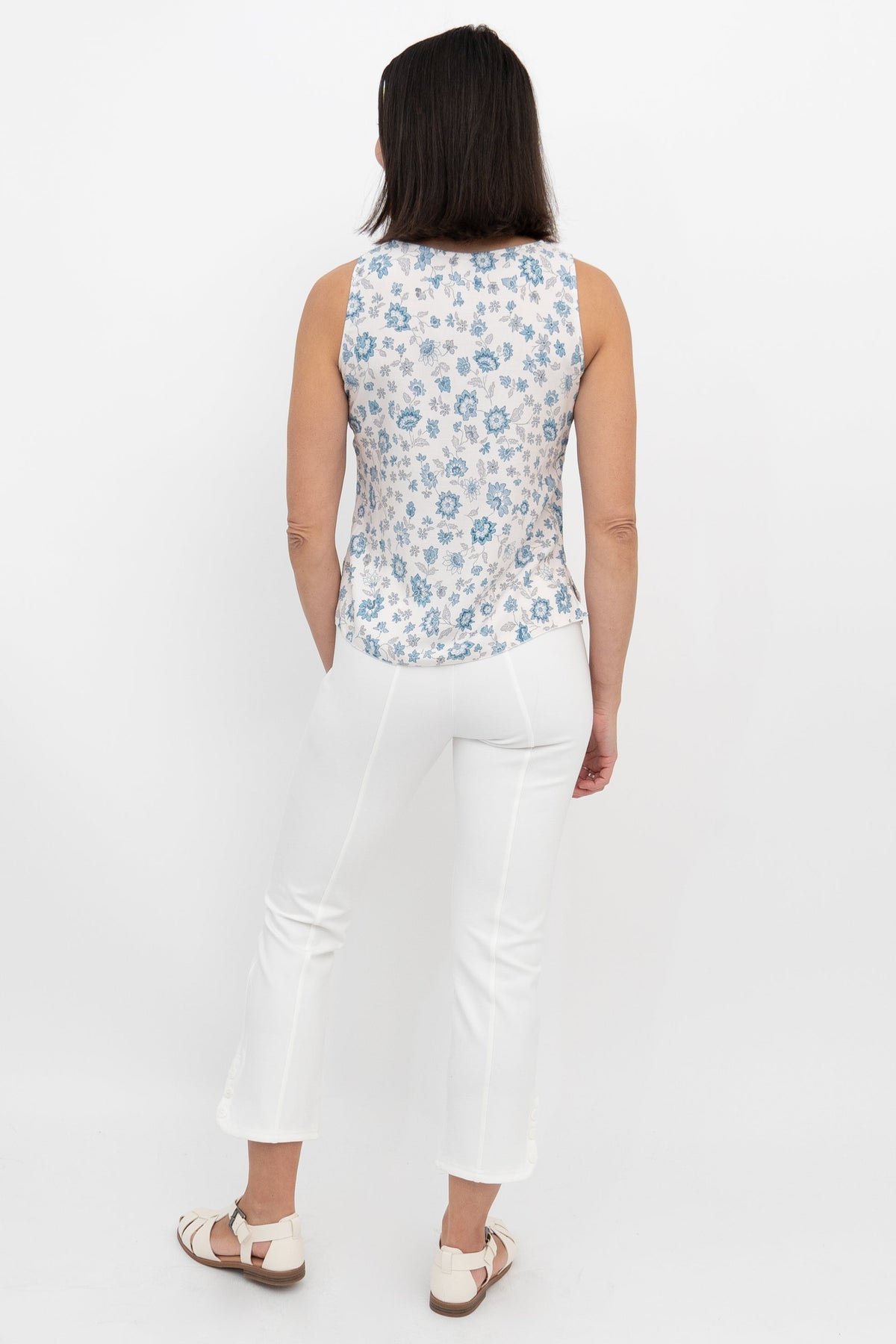 Dee Tank, Blue Simple