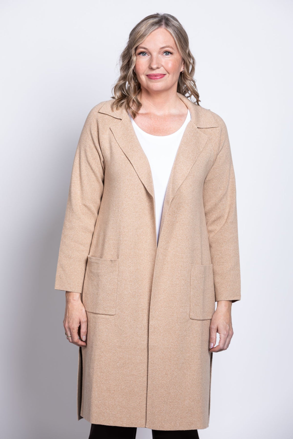 Delaney Jacket, Tan Mix, Cotton