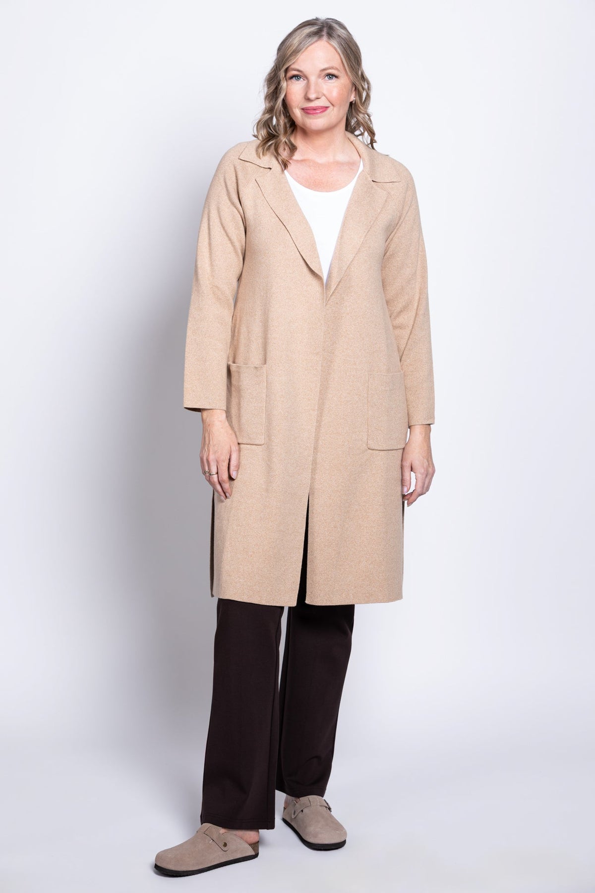 Delaney Jacket, Tan Mix, Cotton