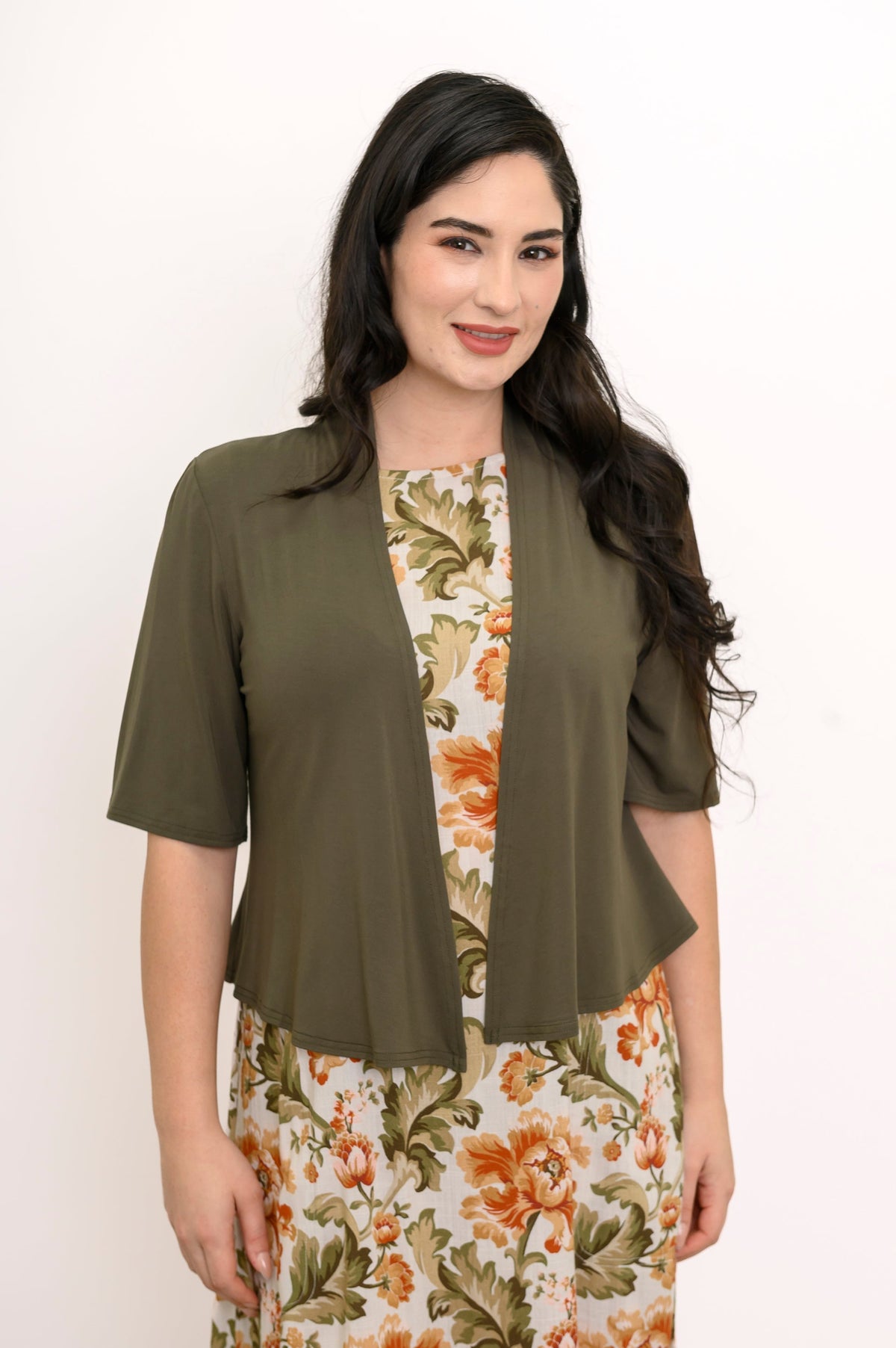 Doda Jacket, Khaki, Bamboo