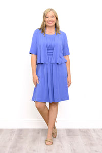 Doda Jacket, Periwinkle, Bamboo