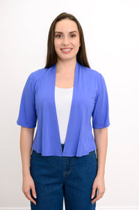 Doda Jacket, Periwinkle, Bamboo