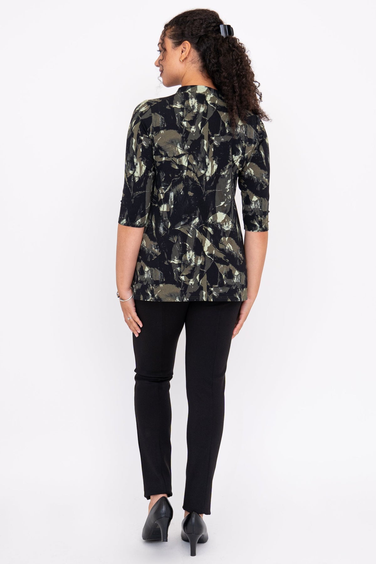 Edwina Top, Khaki Oak, Bamboo