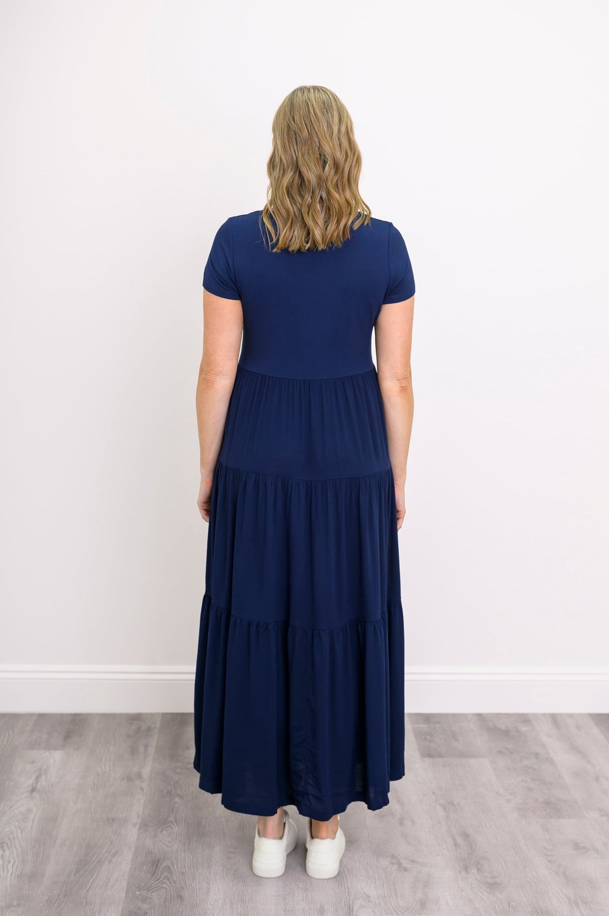 Erin Dress, Indigo, Linen Bamboo