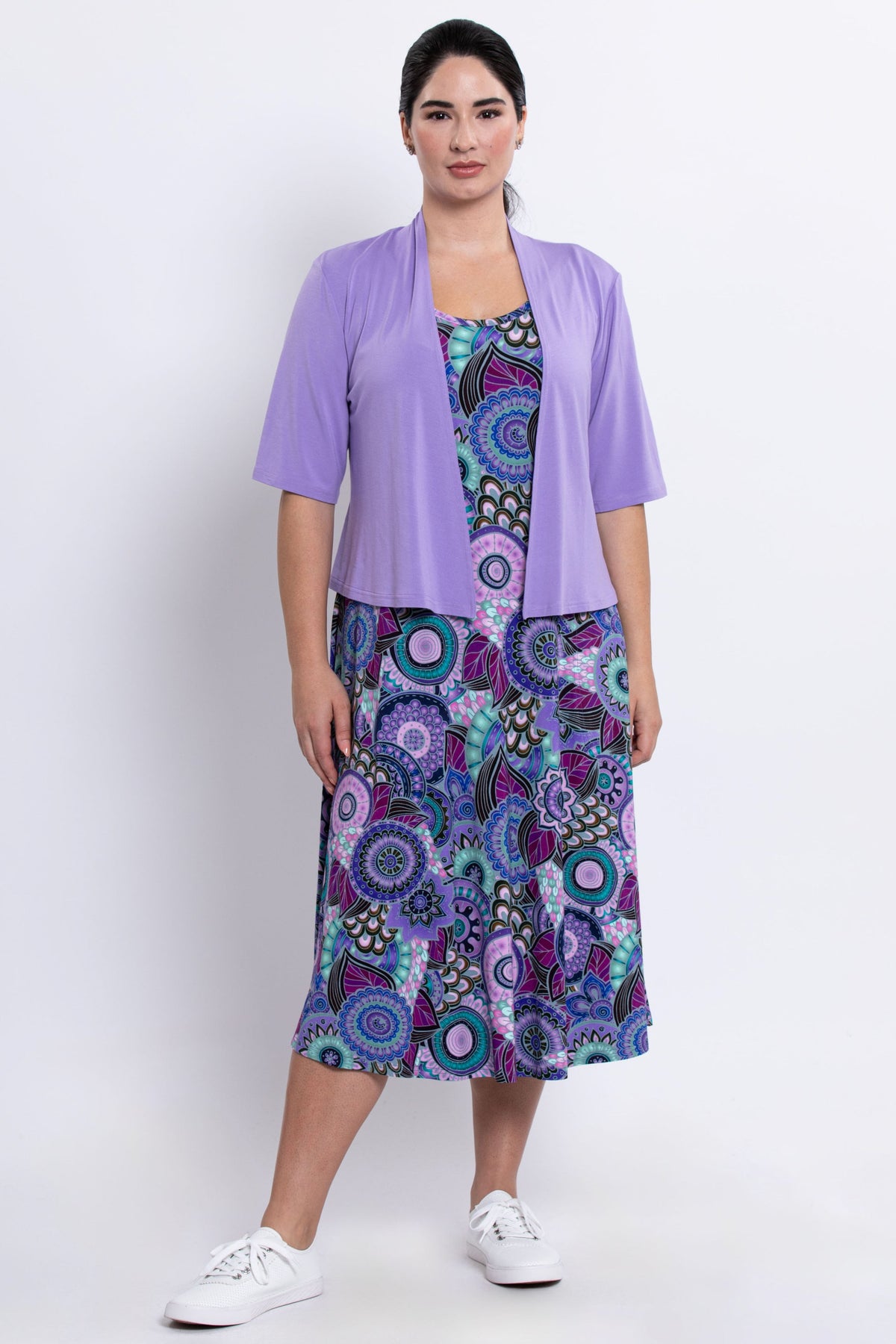 Evangelina Dress, Royale Peacock, Bamboo