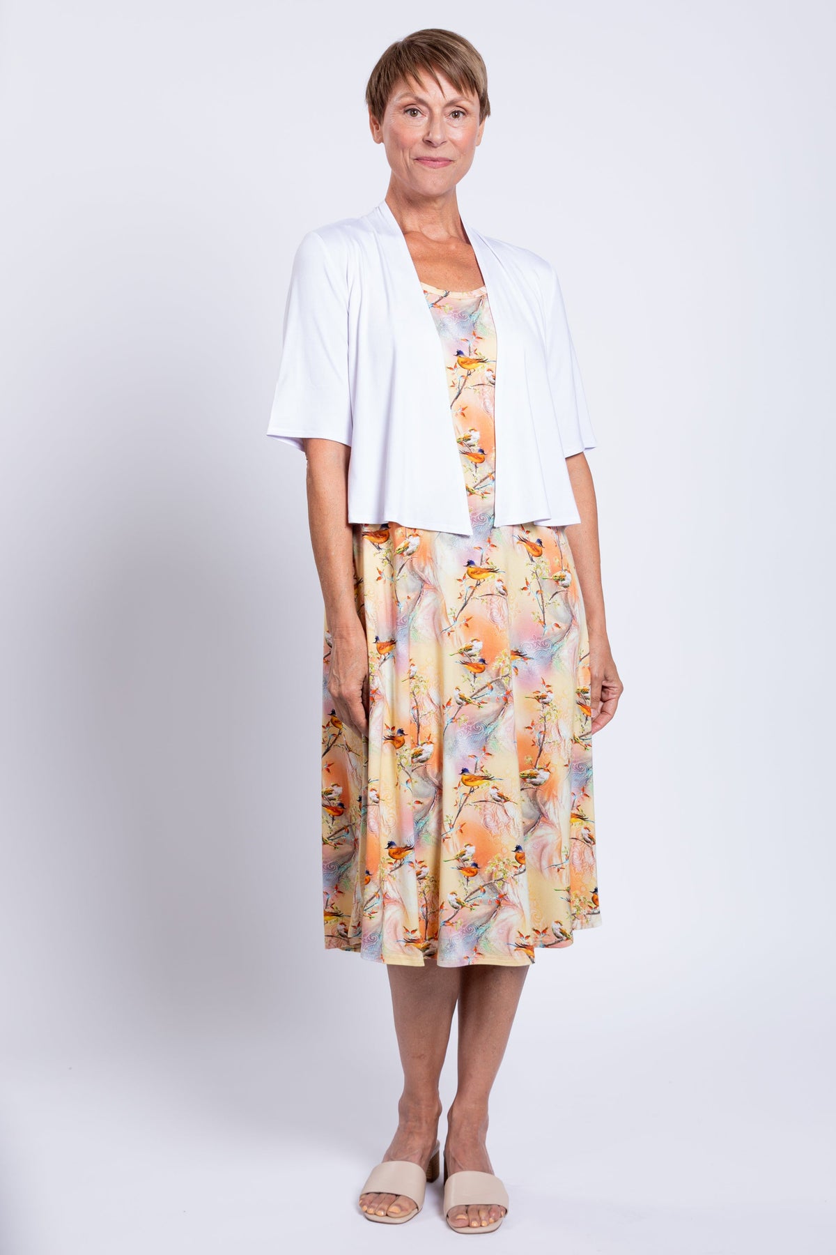 Evangelina Dress, Songbird, Bamboo