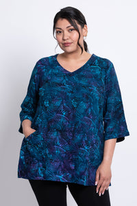 Evelyn Top, Teal Wonder