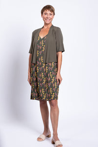 Felicia Dress, Wonder, Linen Bamboo