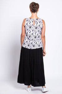 Ferris Tank, BW Sketch, Linen Bamboo