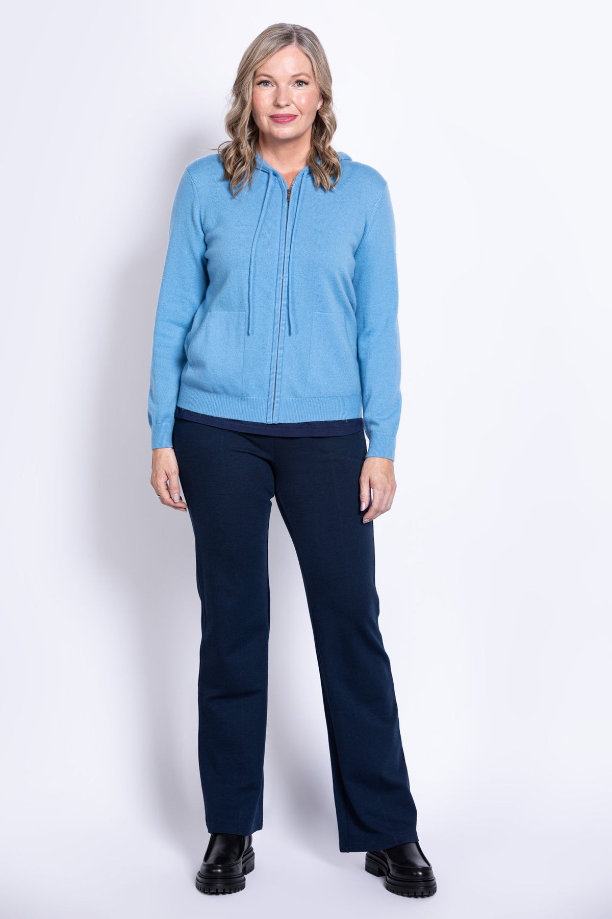 Finlay Sweater, Blueboy, Wool Cashmere