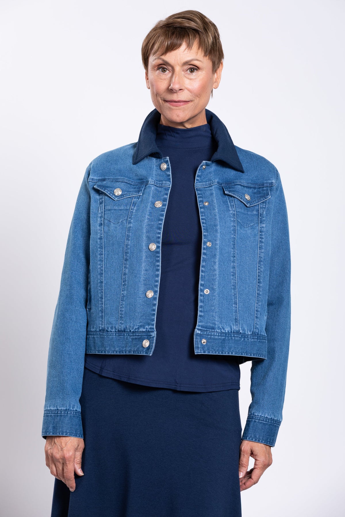 Gerry Jacket, Denim, Tencel Bamboo