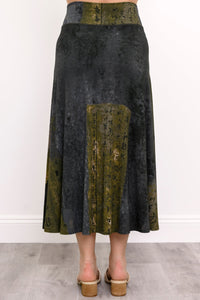 Gillian Skirt, Rustic Khaki, Bamboo