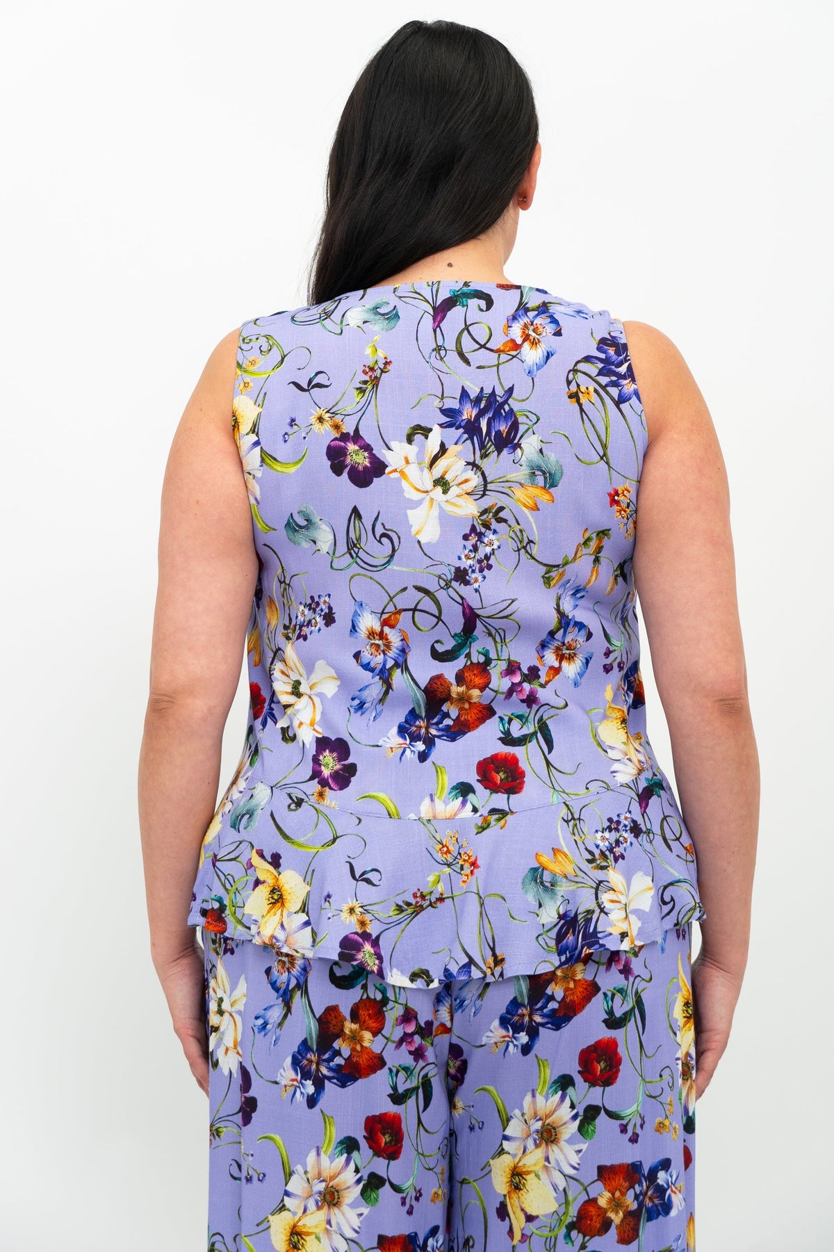 Ginny Tank, Lovalie, Linen Bamboo