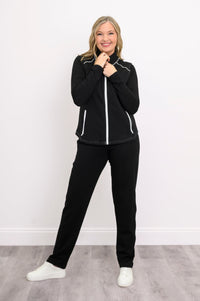 Hartford Vest, Black, Bamboo Fleece