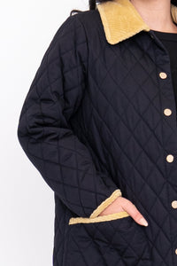 Hunan Coat, Black, Cotton
