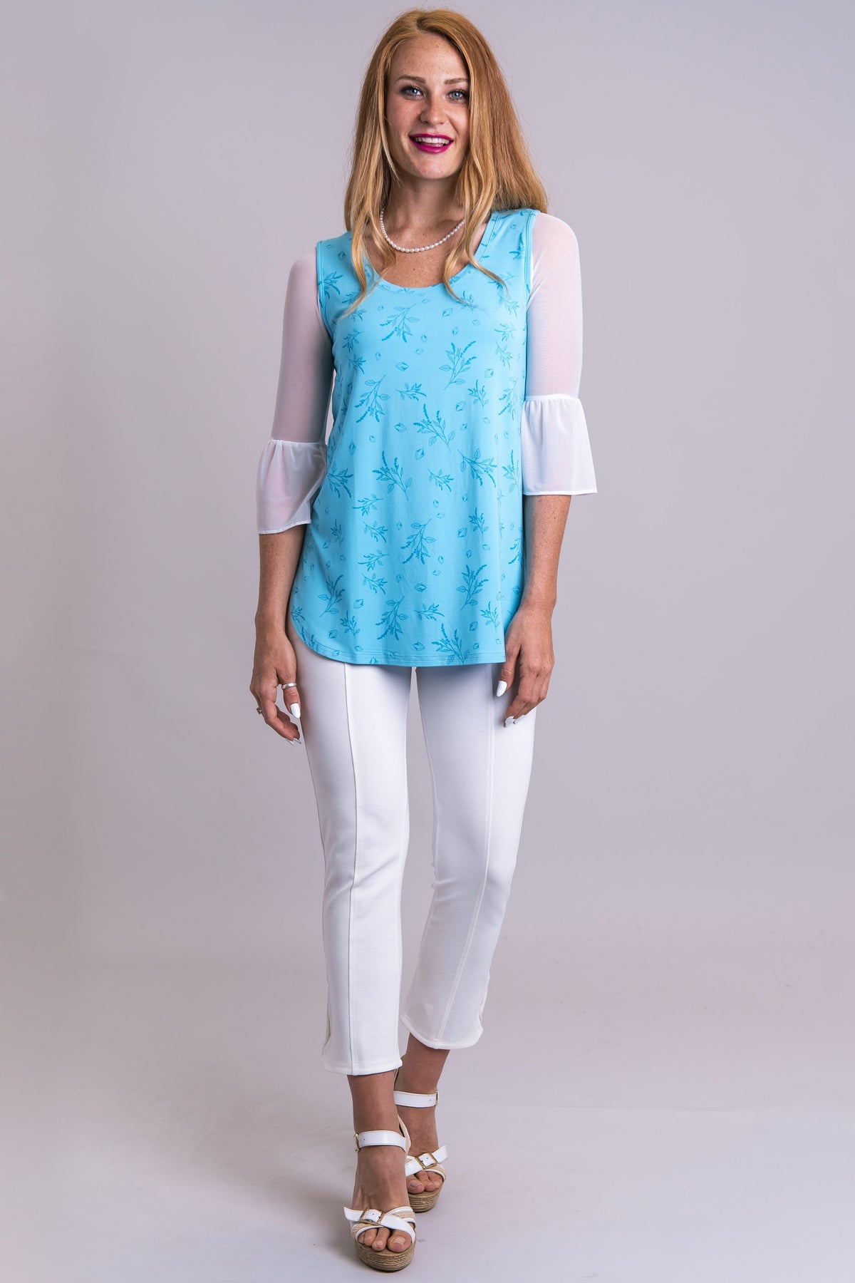 Instant Sleeve Mesh, White - Final Sale