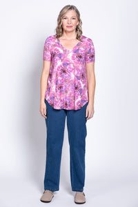 Jackie S/S Top, Royale Cardiff, Bamboo