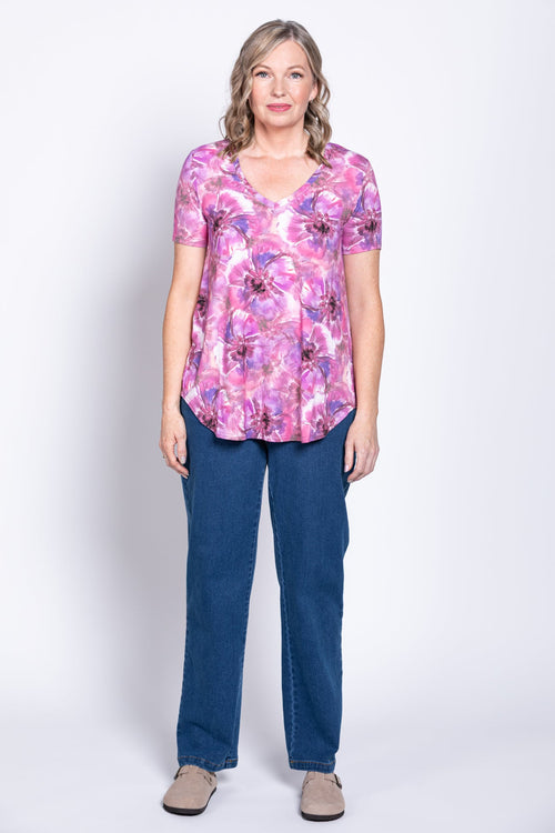 Jackie S/S Top, Royale Cardiff, Bamboo