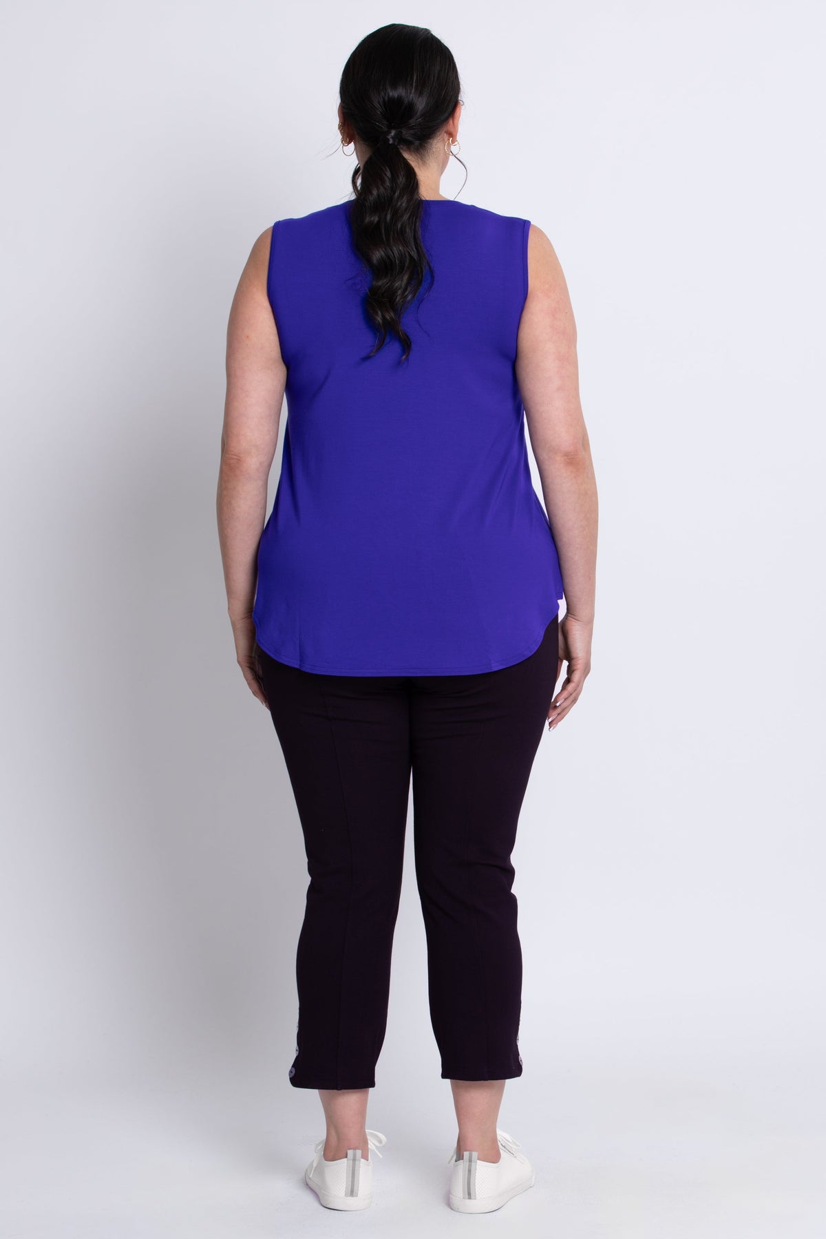 Jackie Tank, Violet, Bamboo