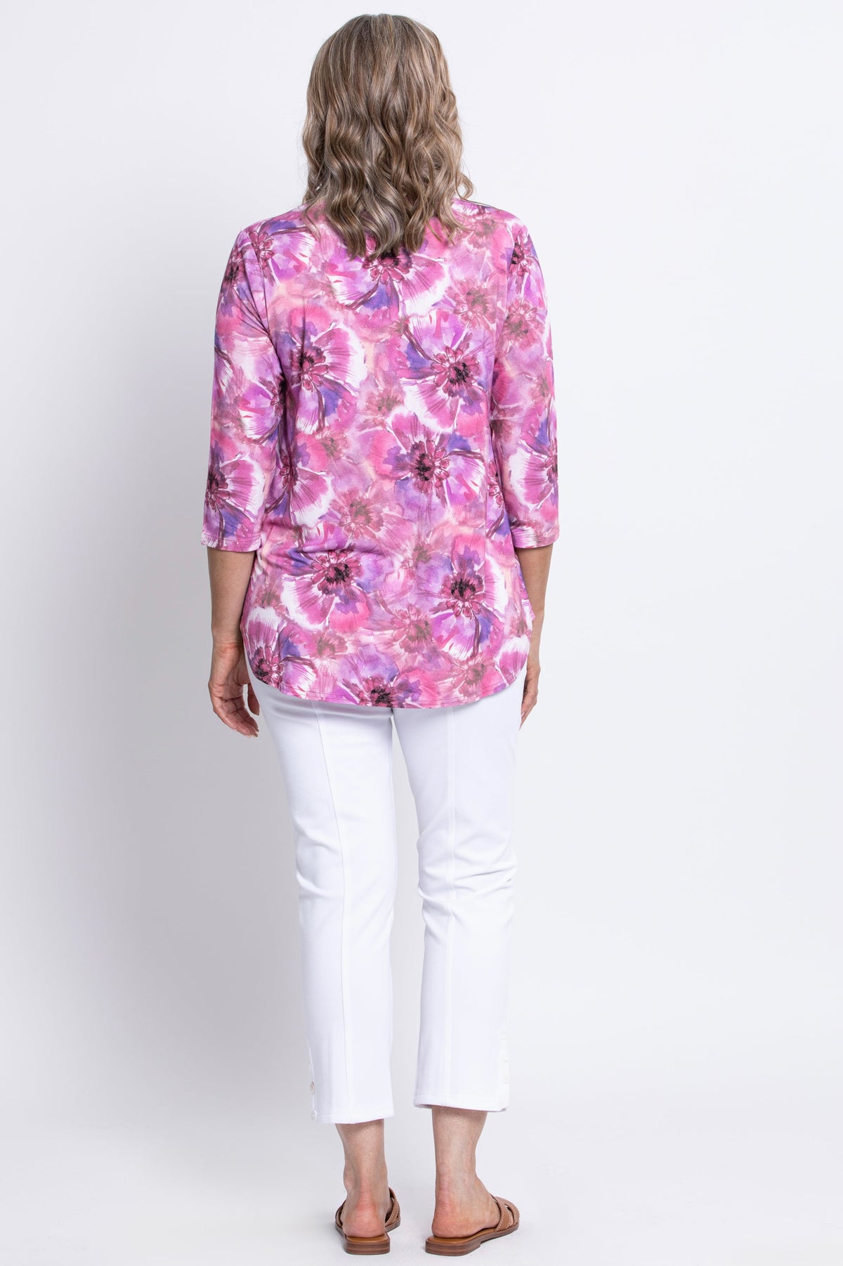 Jazz 3/4 Top, Royale Cardiff, Bamboo