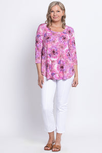 Jazz 3/4 Top, Royale Cardiff, Bamboo