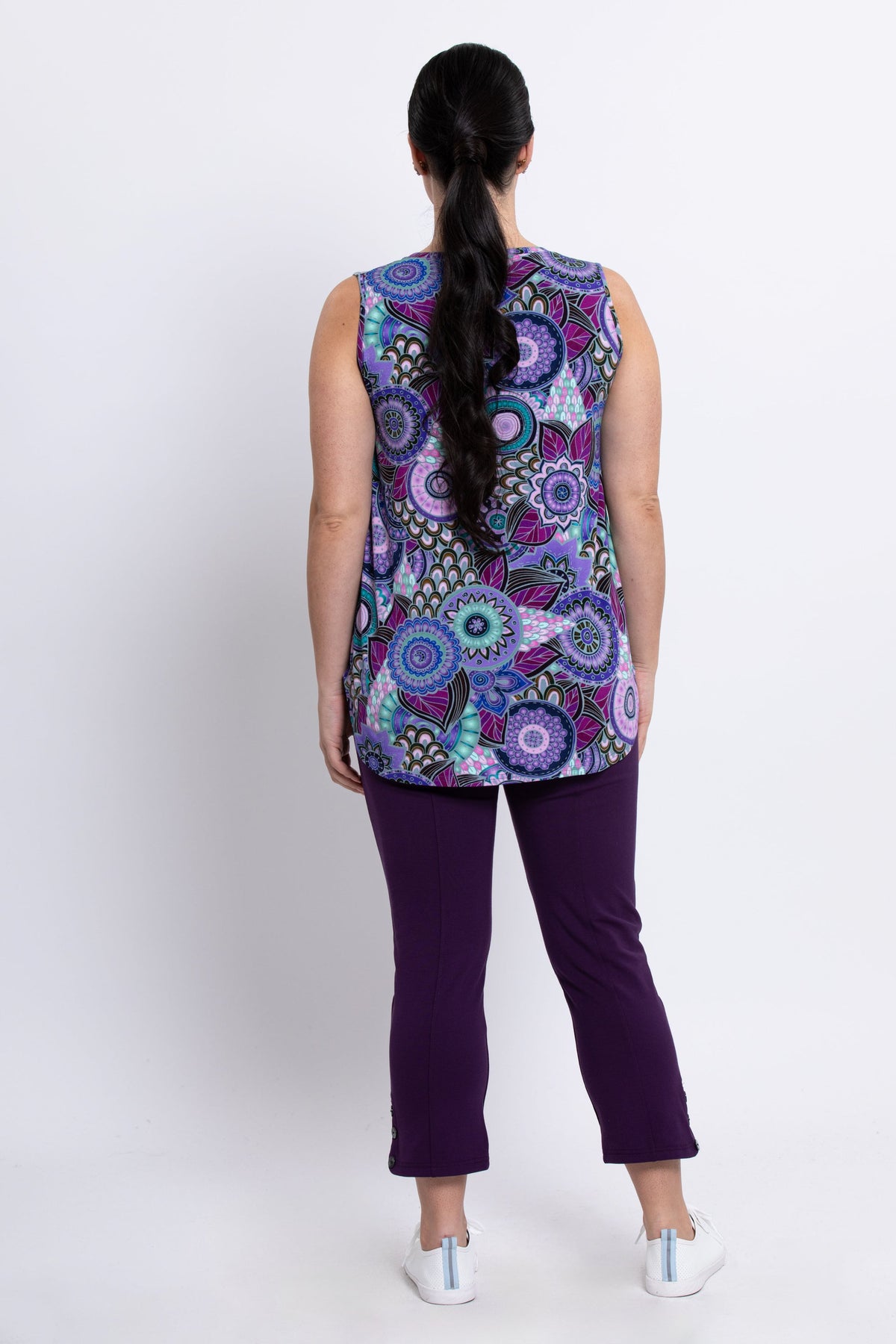 Jazz Tank, Royale Peacock, Bamboo