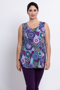 Jazz Tank, Royale Peacock, Bamboo