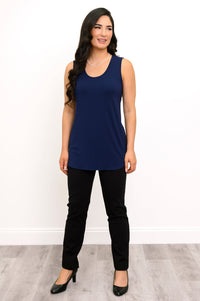 Jazz Tank, Indigo, Bamboo