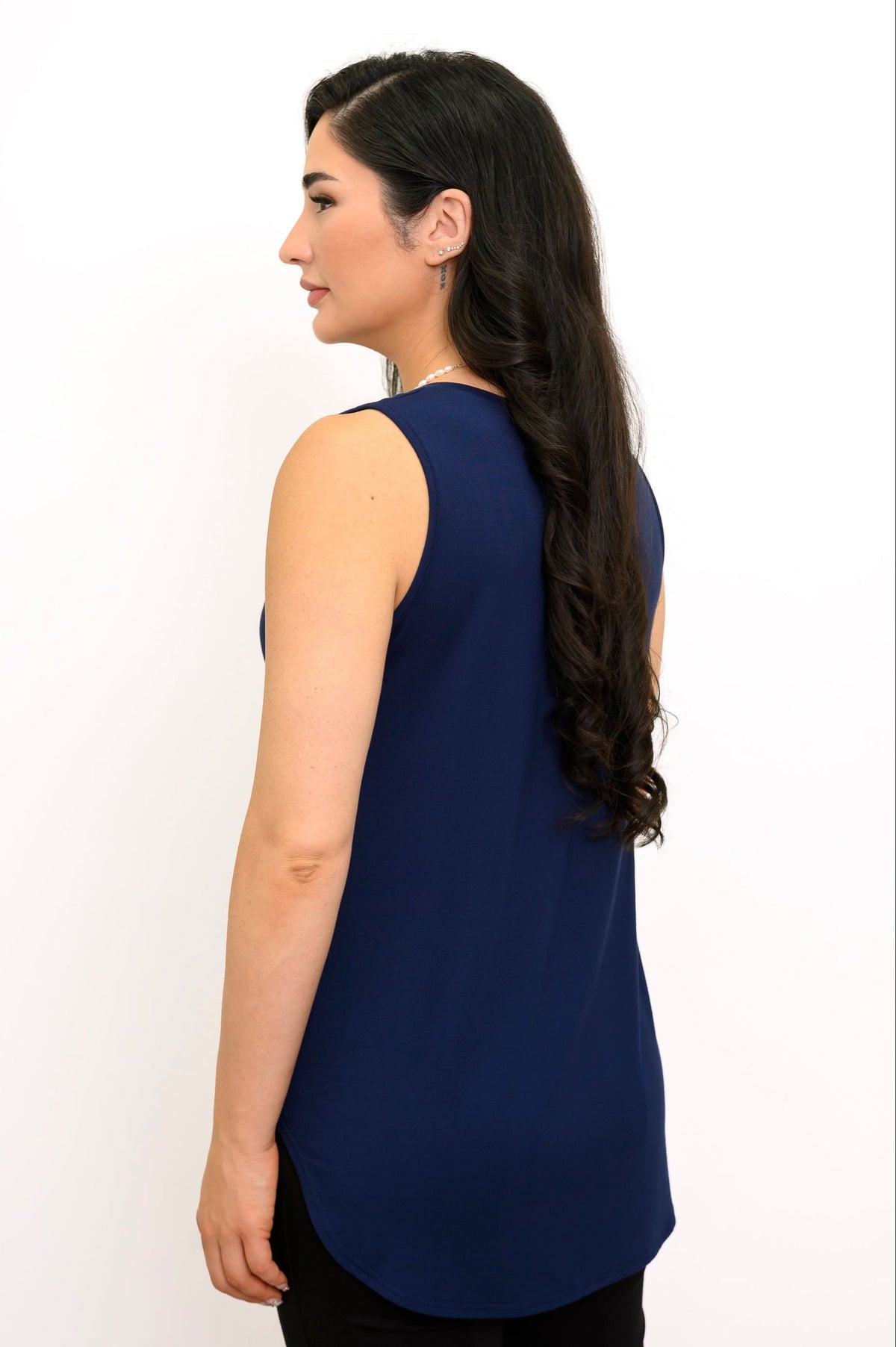 Jazz Tank, Indigo, Bamboo