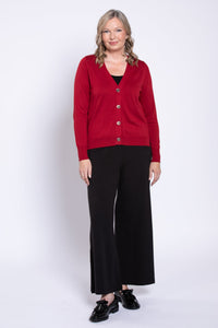 Jessica Sweater, Lipstick, Bamboo Cotton