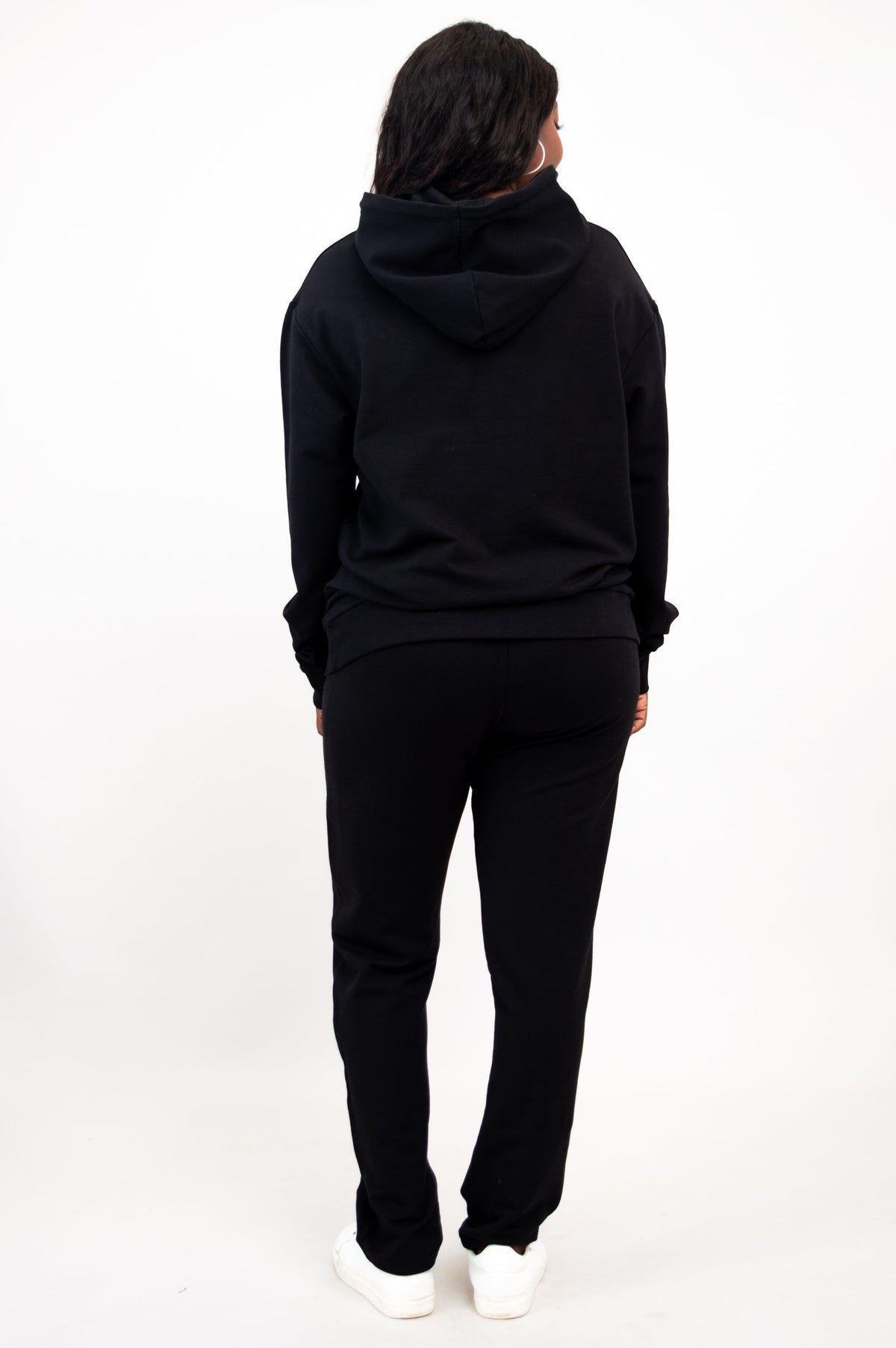 JoeJoe Hoodie, Black, Cotton