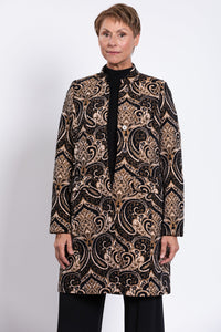 Julia Coat, Jaquard, Viscose