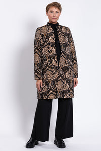 Julia Coat, Jaquard, Viscose