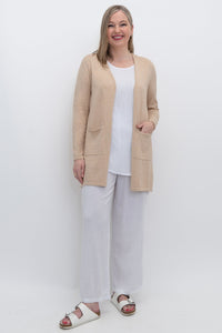 Justine Sweater, Natural, Cotton