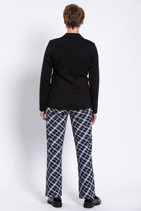 Kacey Blazer, Black, Modal