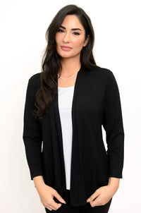 Kathy Jacket, Black, Bamboo