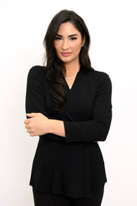Kathy Jacket, Black, Bamboo