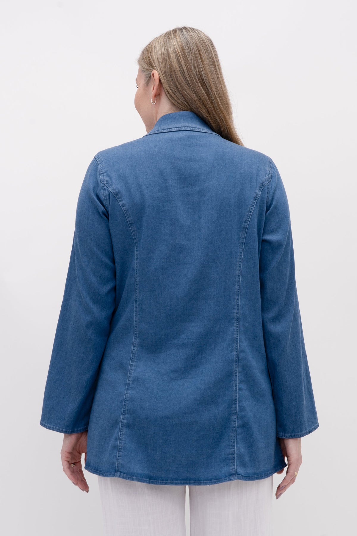 Kelly Jacket, Lightweight Tencel Denim