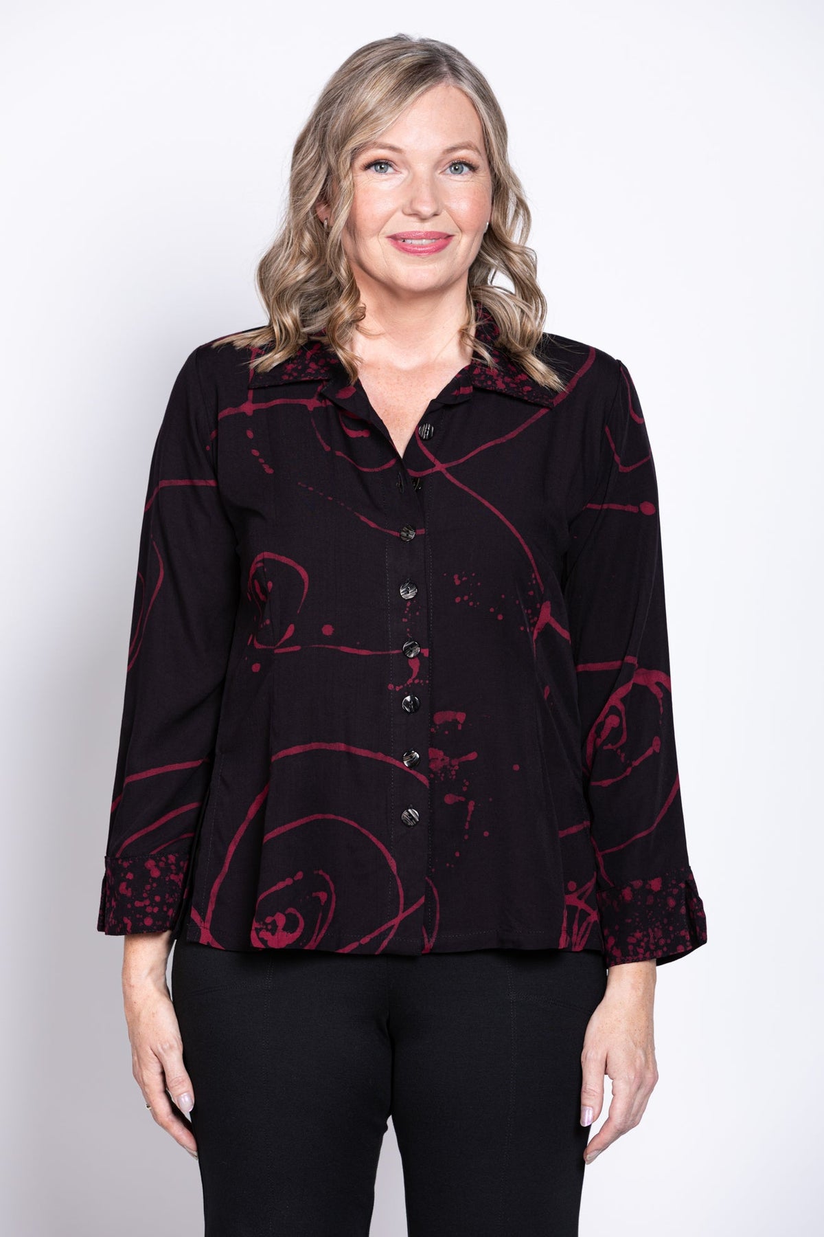 Ketut Blouse, Red Bunga