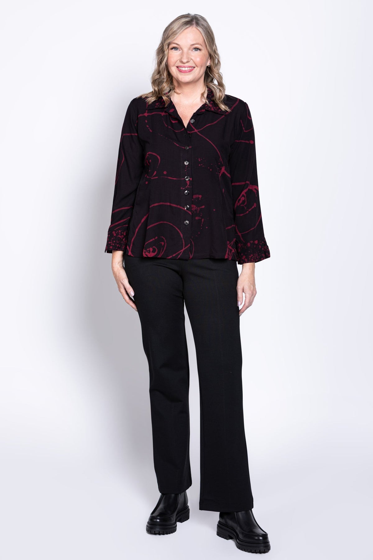 Ketut Blouse, Red Bunga