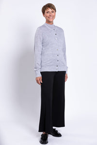 Kitten Cardigan, Charcoal Lite, Merino Wool