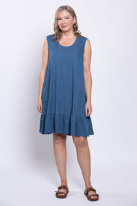 Lali Dress, Tencel Denim