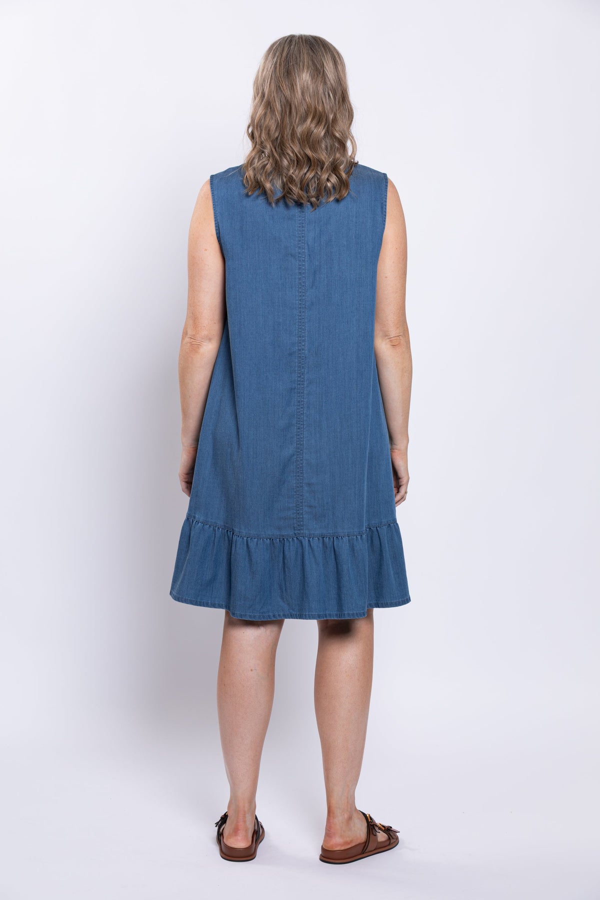 Lali Dress, Tencel Denim