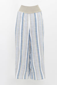 Landon Capri, Sand Stripe, Linen Bamboo