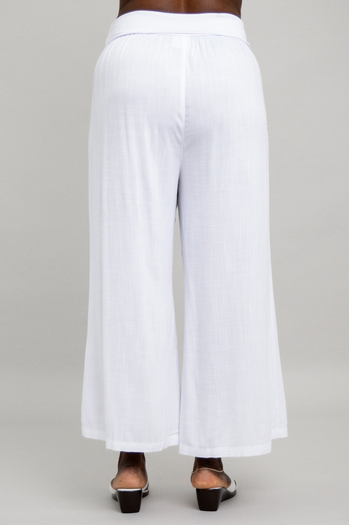 Landon Capri, White, Linen Bamboo