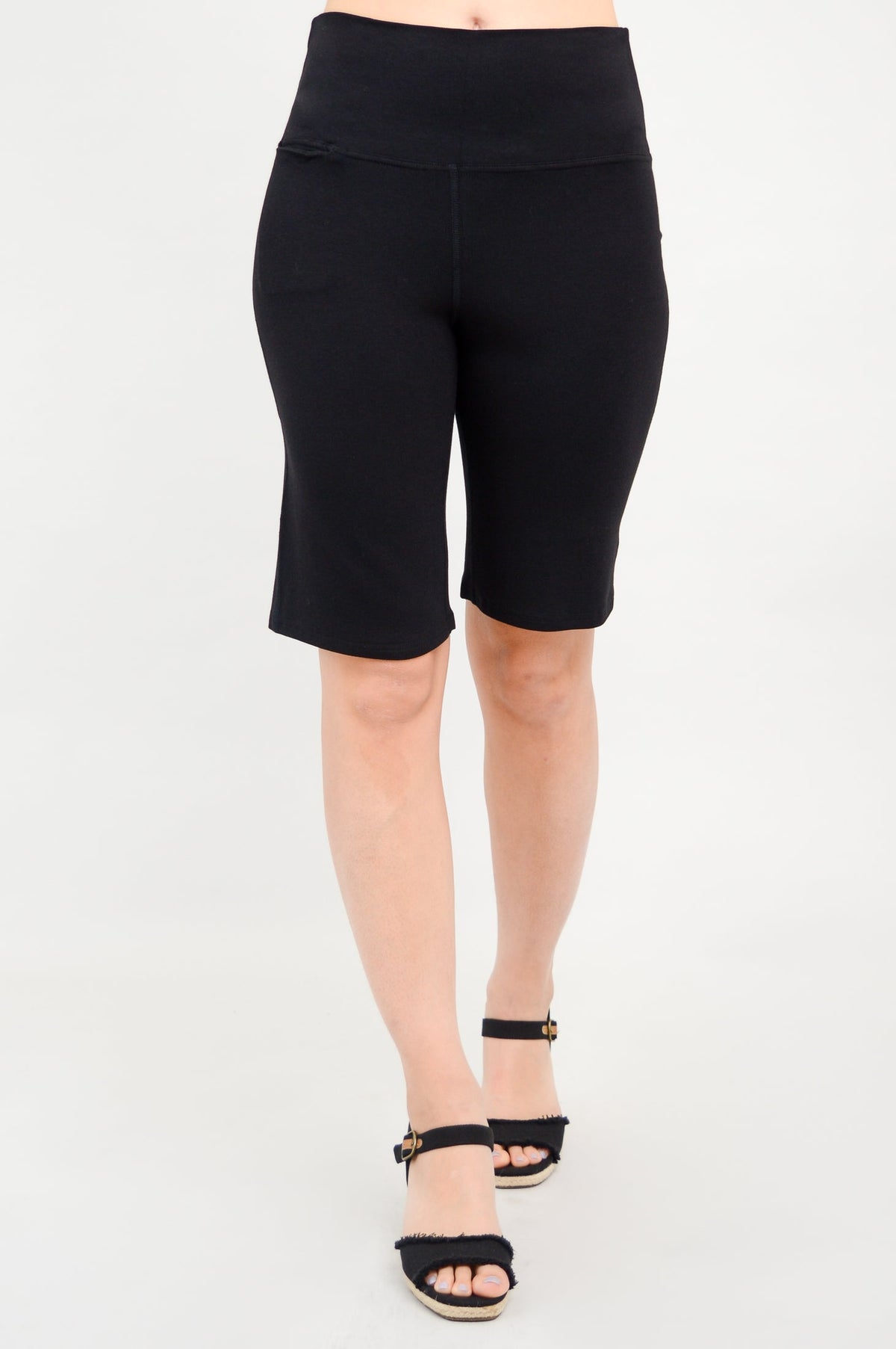 Leslie Shorts, Black, Bamboo