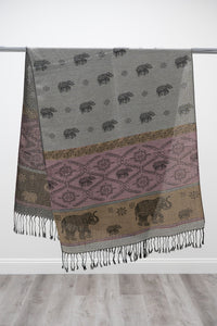 Pashmina Scarf, Elephant $29 | 2 for $40 | 4 for $50