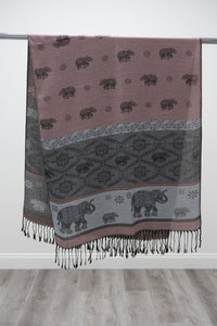 Pashmina Scarf, Elephant $29 | 2 for $40 | 4 for $50