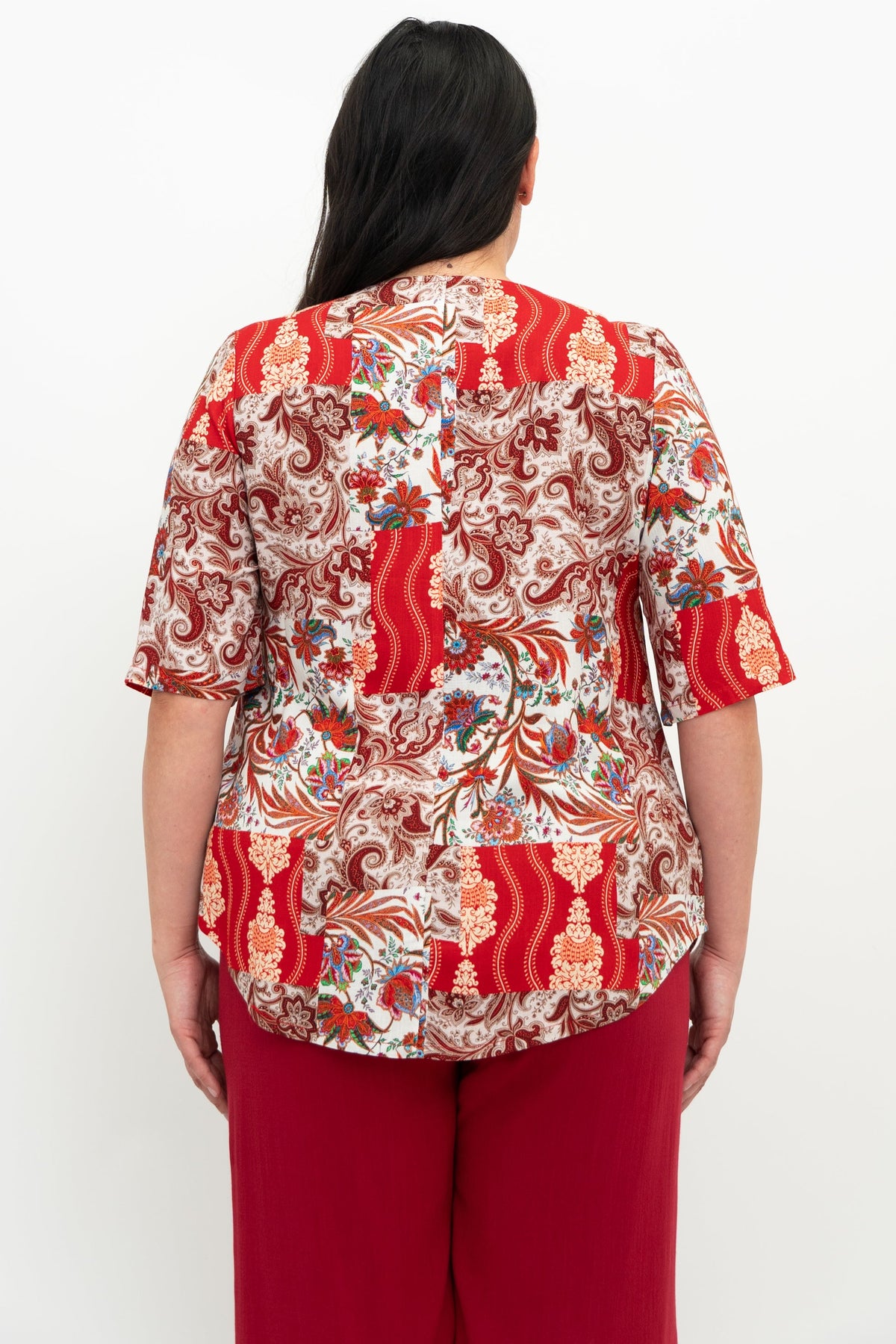 Liza Top, Charm, Linen Bamboo